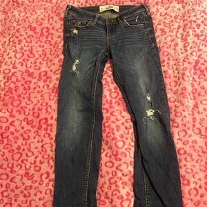 Hollister Dark Blue Skinny Jeans